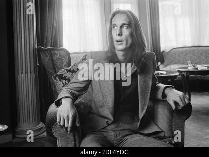 Todd Rundgren in Amsterdam, Niederlande, Oktober 1975. (Foto von Gijsbert Hanekriot) Stockfoto