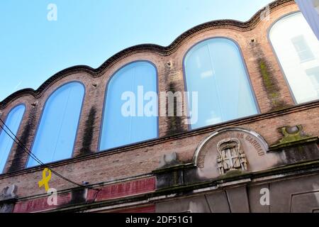 Casa de la Caritat, Barcelona, Katalonien, Spanien. Stockfoto