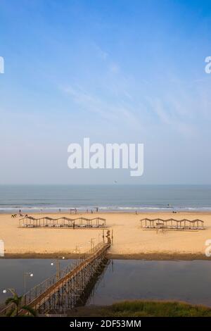 Indien, Goa, Mandem Beach Stockfoto