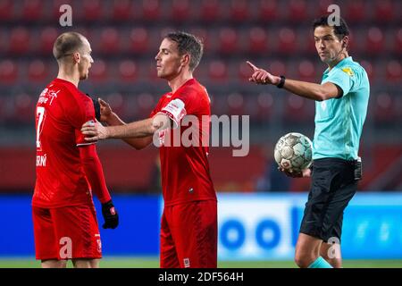 27-11-2020: Sport : Twente gegen RKC Während des Spiels FC Twente gegen RKC Waalwijk im Stadion de Grolsch Veste in Enschede. Stockfoto