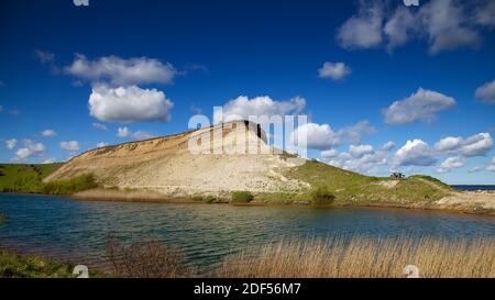 Landschaft am Limfjord in Dänemark Stockfoto