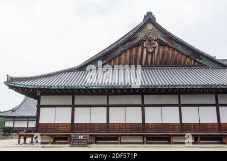 Im Inneren des Kaiserpalastes von Kyoto in Kyoto, Japan Stockfoto