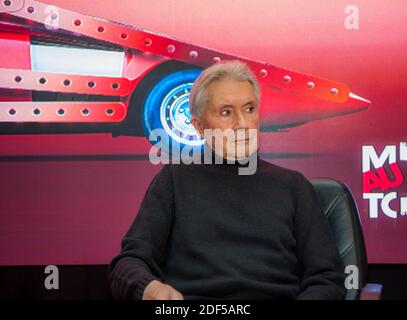 01/23/2019 Turin (Italien) Marcello Gandini im Automobilmuseum Turin Anlässlich der Präsentation der Ausstellung gewidmet Zu ihm Stockfoto