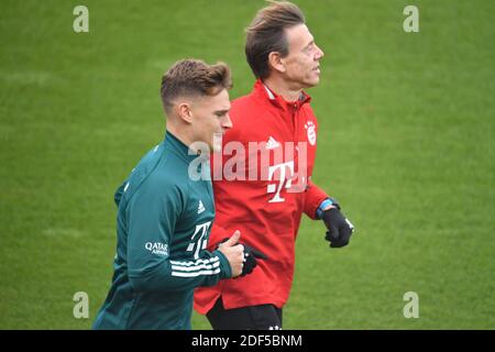 München, Deutschland. Dezember 2020. Joshua KIMMICH (FC Bayern München) beim Training, FC Bayern München, Training in der Saebener Straße. Fußball 1. Bundesliga, Saison 2020/2021 am 3. Dezember 2020. Quelle: dpa/Alamy Live News Stockfoto