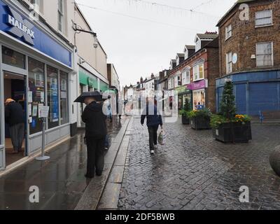 Sheerness, Kent, Großbritannien. Dezember 2020. UK Wetter: Nass, kalt und grau in Sheerness, Kent. Kredit: James Bell/Alamy Live Nachrichten Stockfoto