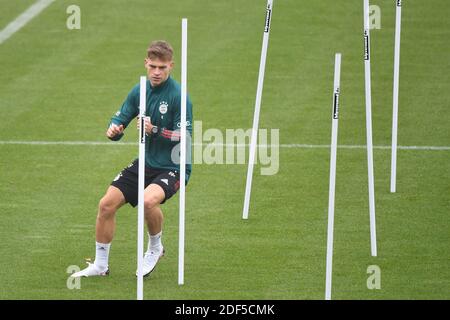München, Deutschland. Dezember 2020. Joshua KIMMICH (FC Bayern München) beim Training, FC Bayern München, Training in der Saebener Straße. Fußball 1. Bundesliga, Saison 2020/2021 am 3. Dezember 2020. Quelle: dpa/Alamy Live News Stockfoto