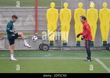 München, Deutschland. Dezember 2020. Joshua KIMMICH (FC Bayern München) beim Training, FC Bayern München, Training in der Saebener Straße. Fußball 1. Bundesliga, Saison 2020/2021 am 3. Dezember 2020. Quelle: dpa/Alamy Live News Stockfoto