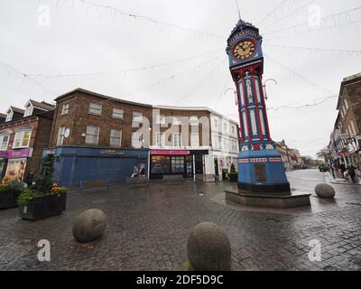 Sheerness, Kent, Großbritannien. Dezember 2020. Sheerness High Street in der Gemeinde Swale - Englands höchstgelegene Infektionsrate. Kredit: James Bell/Alamy Live Nachrichten Stockfoto