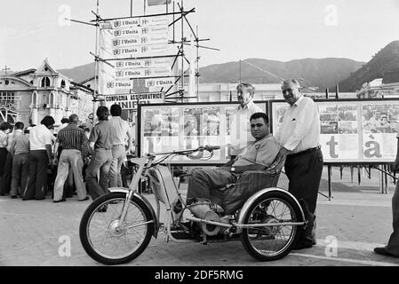 - das Unità-Fest im Dorf Scilla....- Festa dell'Unità nel paese di Scilla Stockfoto