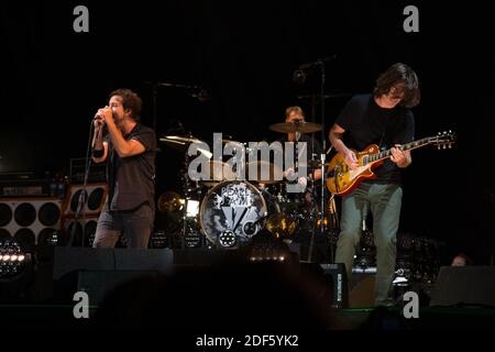 Pearl Jam im Voodoo Experience Stockfoto