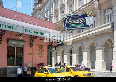 Floridita Bar-Restaurant in Havanna, Kuba Stockfoto