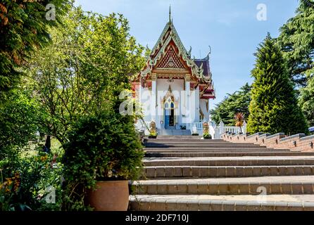 Der Buddhapadipa Thai Buddhist Temple Wimbledon Village London Stockfoto