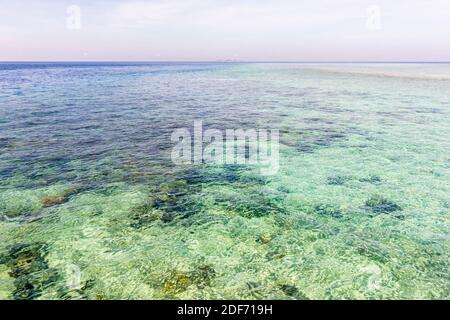 Pulau Kodingareng Keke vor Makassar in Indonesien Stockfoto