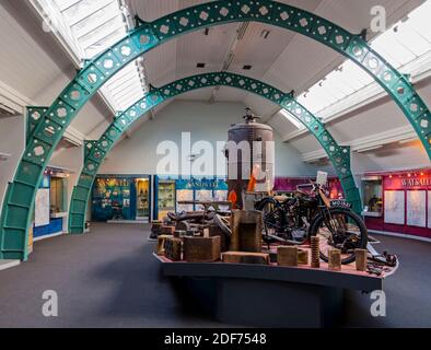 Innenansicht des Black Country Living Museum eine wichtige Touristenattraktion in Dudley, West Midlands, England, Großbritannien Stockfoto