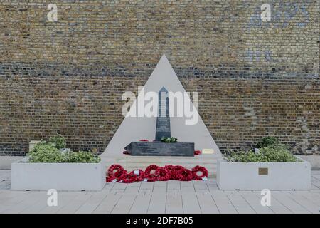 Das African war Memorial am Windrush Platz in Brixton ON Am 21. November 2020 im Londoner Stadtteil Lambeth Im Vereinigten Königreich © Sam Mellish Stockfoto