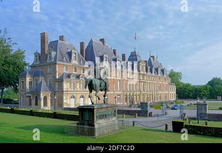 Frankreich, seine-Maritime (76), EU, castel, beherbergt das Rathaus Stockfoto