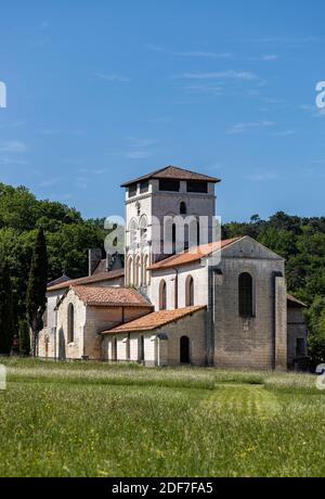 Frankreich, Dordogne, White Perigord, Chancelade, Abtei von Chancelade Stockfoto