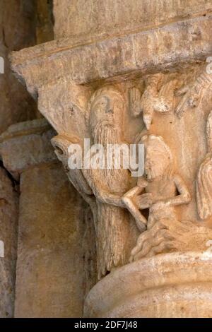 Frankreich, Alpes de Haute Provence, Mane, Abtei von Stockfoto