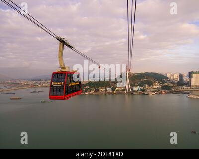 Sun World Cable Car, Halong Bay, Vietnam Stockfoto