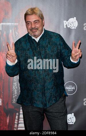 Antonio Canales Teilnahme an der POST! Premiere im Teatro Principe Gran Via. Stockfoto