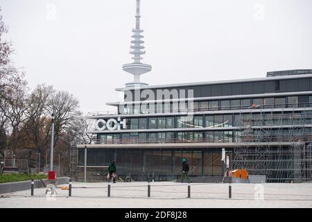 Hamburg, Deutschland. Dezember 2020. Die Baustelle des Congress Centrum Hamburg (CCH). Quelle: Daniel Reinhardt/dpa/Alamy Live News Stockfoto