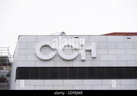 Hamburg, Deutschland. Dezember 2020. Die Baustelle des Congress Centrum Hamburg (CCH). Quelle: Daniel Reinhardt/dpa/Alamy Live News Stockfoto