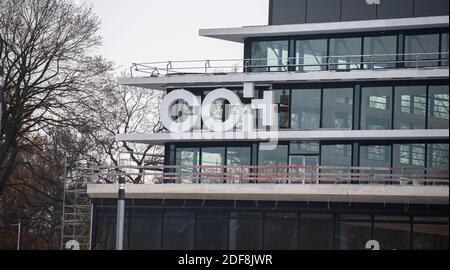 Hamburg, Deutschland. Dezember 2020. Die Baustelle des Congress Centrum Hamburg (CCH). Quelle: Daniel Reinhardt/dpa/Alamy Live News Stockfoto