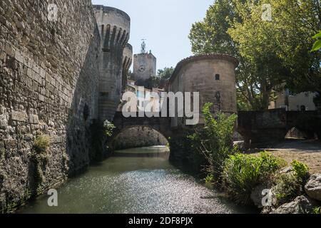 Pernes Les Fontaines, Provence, Frankreich, Europa. Stockfoto