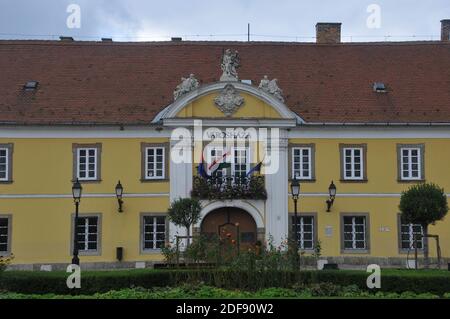 Rathaus (18. Jahrhundert), Vác, Pest County, Ungarn, Magyarország, Europa Stockfoto