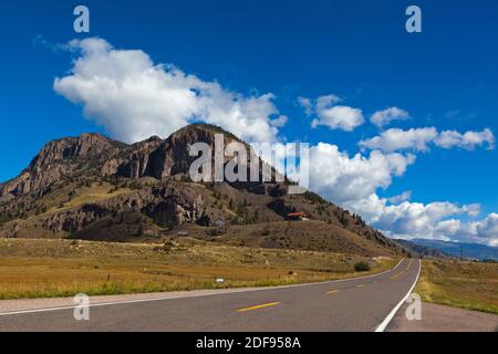 Staatliche Autobahn 149 - SOUTHERN COLORADO ROCKIES Stockfoto