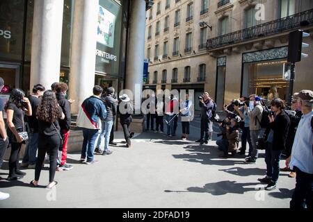 COVID19 - nach der Sperre - Printemps Haussmann Kaufhaus Wiedereröffnung nach der Sperre am 28. Mai 2020 in Paris, Frankreich. Foto von Nasser Berzane/ABACAPRESS.COM Stockfoto