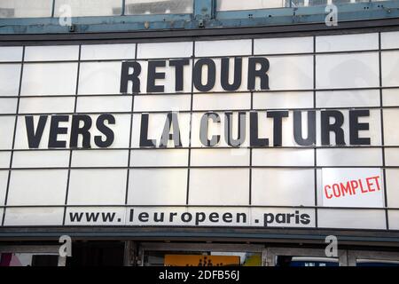 Wiedereröffnetung des Spielhauses von L'Europeen nach der Aussperrung in Paris, Frankreich am 22. Juni 2020. Foto von Aurore Marechal/ABACAPRESS.COM Stockfoto
