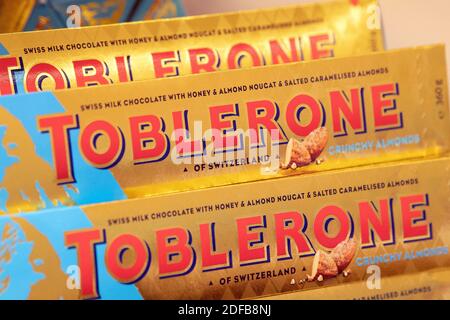 Logo von Toblerone, am 26. Juni 2020 in Orly, 13 km südlich von Paris, Frankreich. Foto von David Niviere/ABACAPRESS.COM Stockfoto