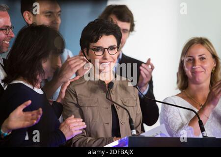 Rachida Dati, Les Republicains (LR) Parteianwärter für Paris 2020 bürgermeisterliche Wahlniederlage während der zweiten Runde der bürgermeisterlichen Wahlen am 28. Juni 2020 in Paris, Frankreich. Foto von Nasser Berzane/ABACAPRESS.COM Stockfoto
