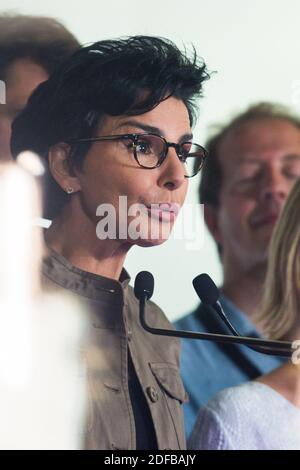 Rachida Dati, Les Republicains (LR) Parteianwärter für Paris 2020 bürgermeisterliche Wahlniederlage während der zweiten Runde der bürgermeisterlichen Wahlen am 28. Juni 2020 in Paris, Frankreich. Foto von Nasser Berzane/ABACAPRESS.COM Stockfoto