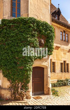 Impressionen vom Dorf und der Schloss- und Klosteranlage von Bebenhausen bei Tübingen, Baden-Württemberg, Deutschland. Stockfoto