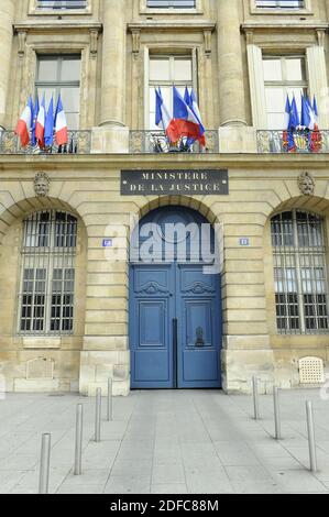 Frankreich, Paris (75), Place Vend?me, Hotel de Bourvallais, Justizministerium Stockfoto