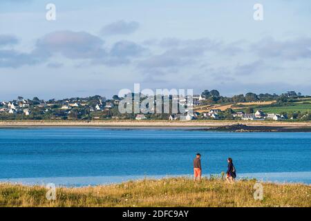 Frankreich, Finistere, Abers Country, Legendes Coast, Anse de Brouennou Stockfoto