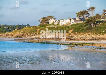 Frankreich, Finistere, Abers Country, Legendes Coast, Aber Benoit, Saint-Pabu Stockfoto