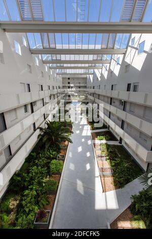 HOUSING, WET DOCKS, ARCHITEKT NICOLAS MICHELIN, BORDEAUX, (33) GIRONDE, NOUVELLE AQUITAINE, FRANKREICH Stockfoto