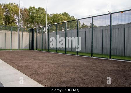 Tor Am Hof Am Pieter Baan Centrum Niederlande 2018 Stockfoto