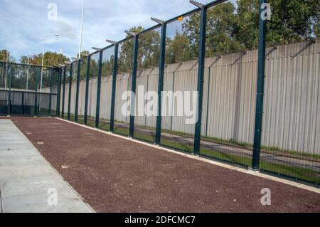 Tor Am Hof Am Pieter Baan Centrum Niederlande 2018 Stockfoto