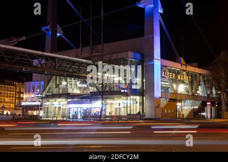 Bahnhof Der Oberbahn, Altmarkt, Wuppertal, Nordrhein-Westfalen, Deutschland, Europa Stockfoto