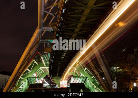 Bahnhof Der Oberbahn, Altmarkt, Wuppertal, Nordrhein-Westfalen, Deutschland, Europa Stockfoto