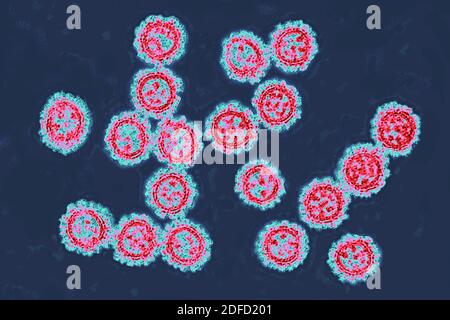 Coronavirus Stockfoto