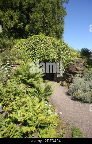 Culzean Castle , Ayrshire, Schottland, Großbritannien, Walled Garden Stockfoto