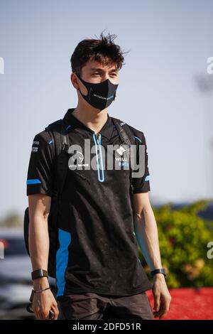 Sakhir, Bahrain. Dezember 2020. AITKEN Jack (gbr), Williams Racing F1 FW43, Portrait während des Formel 1 Rolex Sakhir Grand Prix 2020, vom 4. Bis 6. Dezember 2020 auf dem Bahrain International Circuit, in Sakhir, Bahrain - Foto Florent Gooden / DPPI / LM Credit: Gruppo Editoriale LiveMedia/Alamy Live News Stockfoto