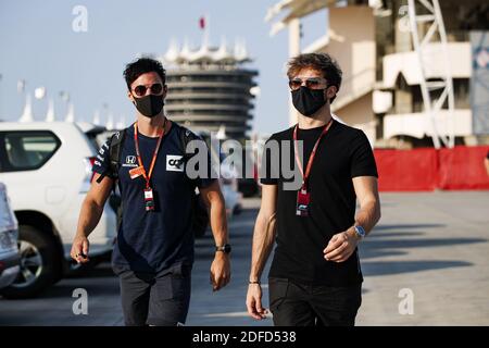 Sakhir, Bahrain. Dezember 2020. GASLY Pierre (Fra), Scuderia AlphaTauri Honda AT01, Portrait während des Formel 1 Rolex Sakhir Grand Prix 2020, vom 4. Bis 6. Dezember 2020 auf dem Bahrain International Circuit, in Sakhir, Bahrain - Foto Florent Gooden / DPPI / LM Credit: Gruppo Editoriale LiveMedia/Alamy Live News Stockfoto