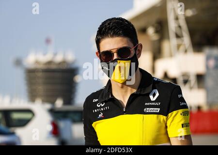 Sakhir, Bahrain. Dezember 2020. OCON Esteban (Fra), Renault F1 Team RS20, Portrait während des Formel 1 Rolex Sakhir Grand Prix 2020, vom 4. Bis 6. Dezember 2020 auf dem Bahrain International Circuit, in Sakhir, Bahrain - Foto Florent Gooden / DPPI / LM Credit: Gruppo Editoriale LiveMedia/Alamy Live News Stockfoto