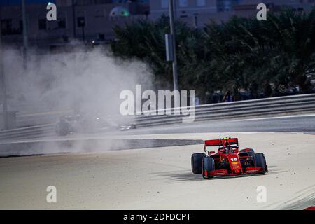 Sakhir, Bahrain. 4. Dez 2020.16 LECLERC Charles (mco), Scuderia Ferrari SF1000, Aktion während des Formel 1 Rolex Sakhir Grand Prix 2020, vom 4. Bis 6. Dezember 2020 auf dem Bahrain International Circuit, in Sakhir, Bahrain - Foto Florent Gooden / DPPI / LM Credit: Paola Benini/Alamy Live News Stockfoto